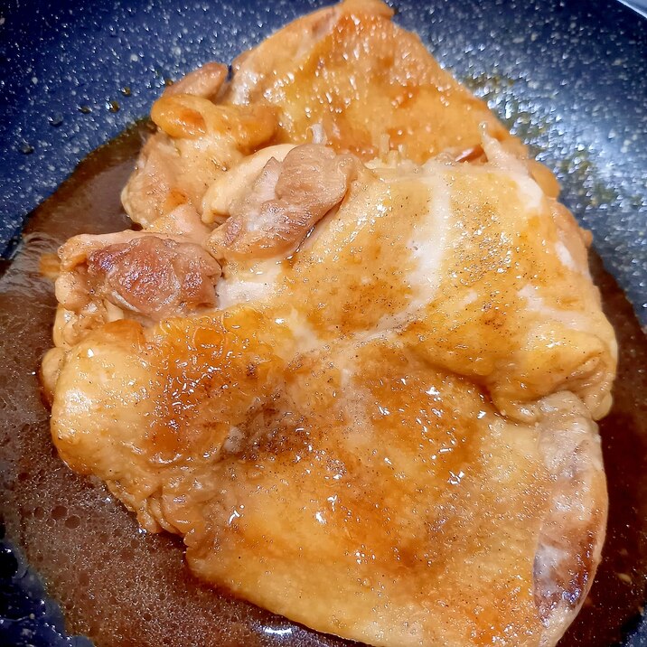 簡単♪鶏肉の照り焼き(甘さひかえめ)